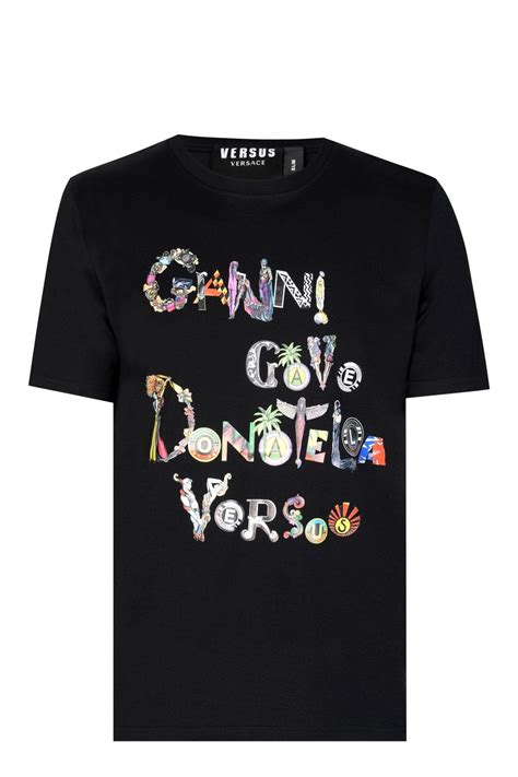 t shirt versace collection|gianni versace t shirt.